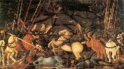 UCCELLO, Paolo Bernardino della Ciarda Thrown Off His Horse wt oil painting